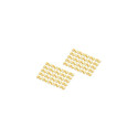 Digitus Color clips for Patch cable - Yellow