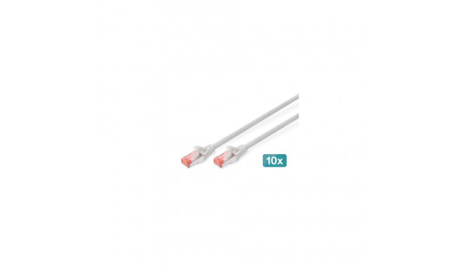 Digitus CAT 6 S/FTP patch cable, 10 pieces