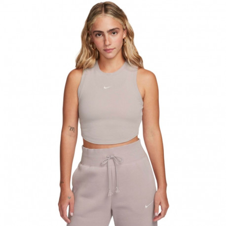 Nike Sportswear naiste t-särk FB8279 019 Chill Knit, beež