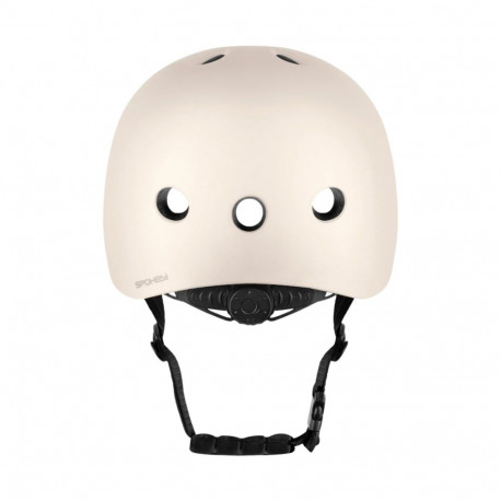 Kask rowerowy Spokey Peanut 58-61 cm beżowy 946437