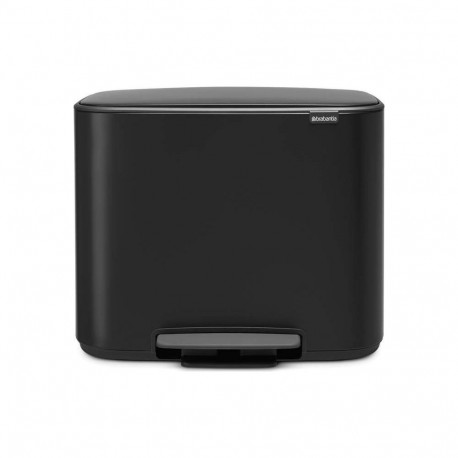 Brabantia Bo Pedal Bin black  11 + 23 L