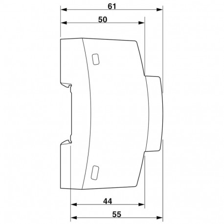 PHOENIX 1335699 USB-toiteplokk, USB-A, DIN siinile