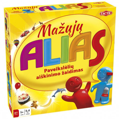 TACTIC Board game Kids Alias (In Lithuanian lang.)