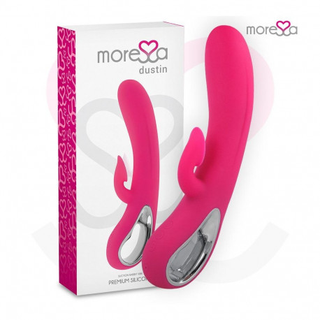 MORESSA - DUSTIN CLITORAL SUCTION AND POWERFUL VIBRATION PREMIUM SILICONE RECHARGEABLE