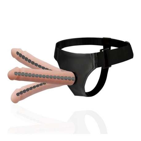 HARNESS ATTRACTION - DERICK ARTICULABLE FLESH 22.5 CM -O- 4.5 CM