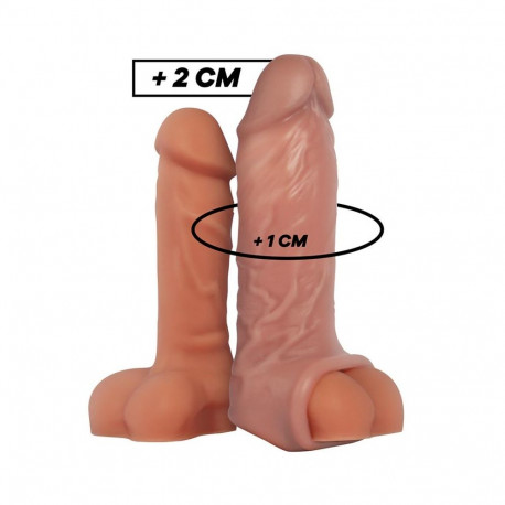 VIRILXL - LIQUID SILICONE V7 NATURAL PENIS EXTENSION