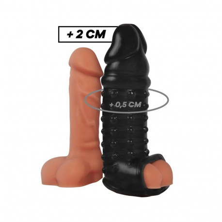 VIRILXL - PENIS EXTENSION AND SHEATH V11 BLACK