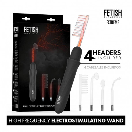 FETISH SUBMISSIVE kõrgsageduslik elektrostimulatsioonisau