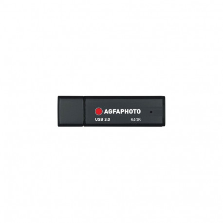 AgfaPhoto mälupulk USB 3.0 64GB, must