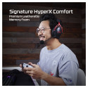 HyperX peakomplekt Cloud Alpha juhtmega, must-punane