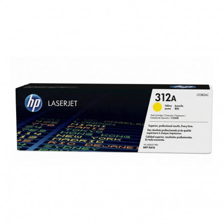 HP lepingutooner 312A CF382AC, kollane