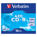 Verbatim CD-R Data Life plus 80/700MB 52x JC 1x10