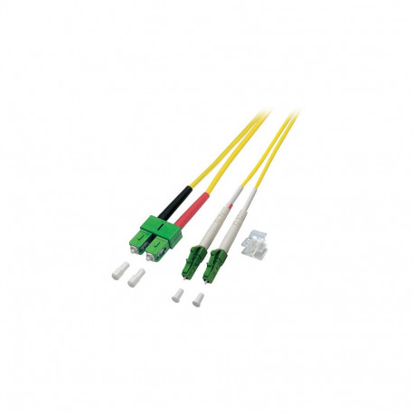 "EFB Duplex Patchkabel LC/APC-SC/APC OS2 G652D 7,5m LSZH 2mm gelb"