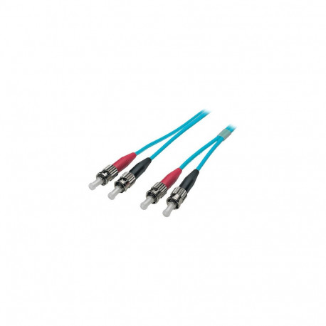 "EFB Duplex Patchkabel ST-ST OM3 10m LSZH 3mm aqua"