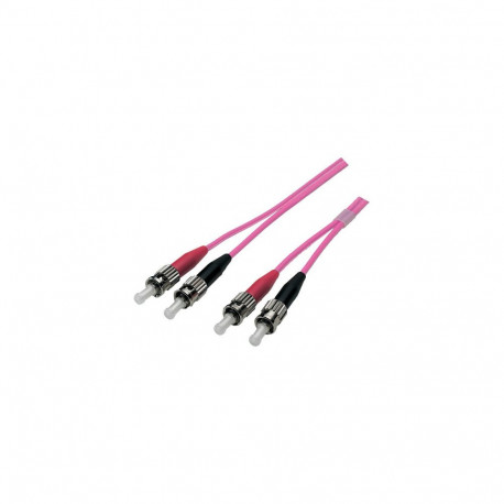 "EFB Duplex Patchkabel ST-ST OM4 20m LSZH 3mm erikaviolett"