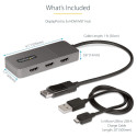 "StarTech 3-PORT DISPLAYPORT MST HUB"