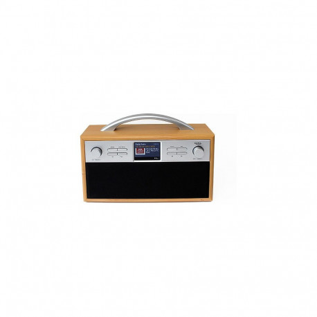 "Xoro DAB 250 Internet Radio IR DAB+ BT WLAN Spotify Holzopt."