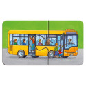 Ravensburger minu esimene pusle 9x2 tk Ametiautod