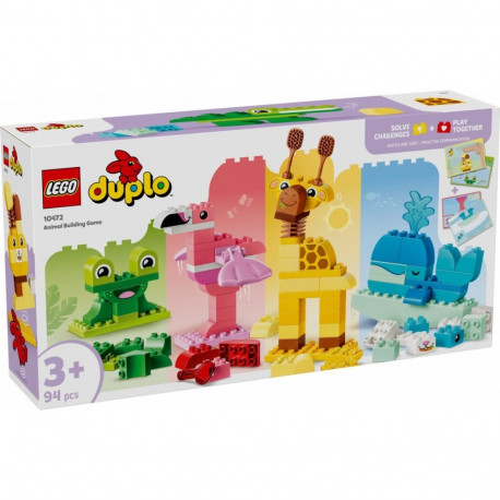 DUPLO ehituskomplekt 10472 loomadega