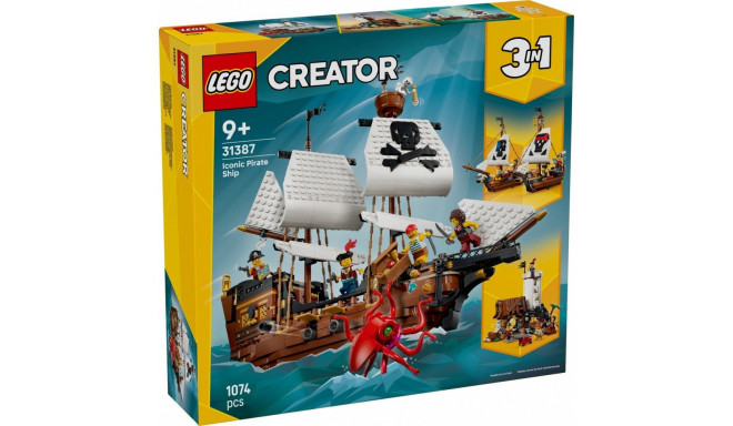 Blocks 31387 Iconic Pirate Ship