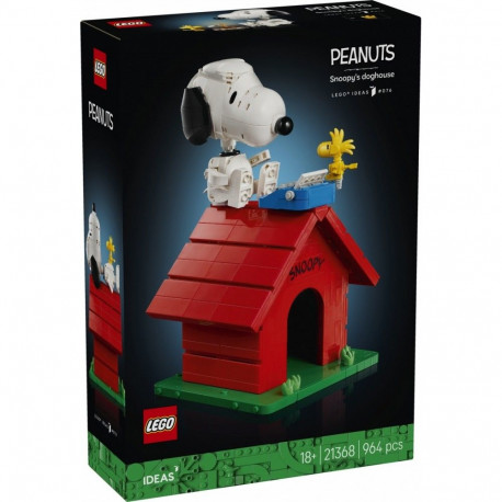 Bricks Ideas koerakuut 21368 Peanuts: Snoopy