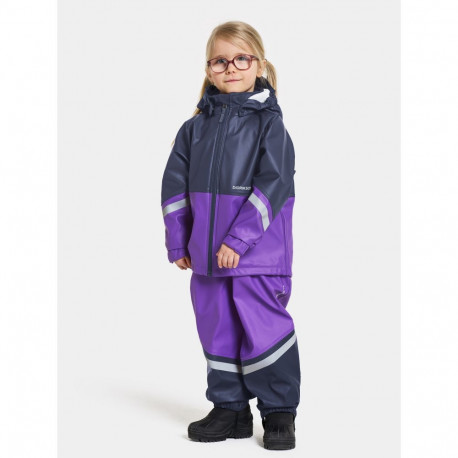 Vihmariiete komplekt Didriksons Waterman Kids Set 9 lilla
