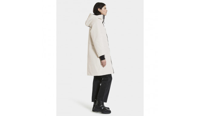 Parka Didriksons Aino Logo valge
