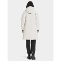 Parka Didriksons Aino Logo valge