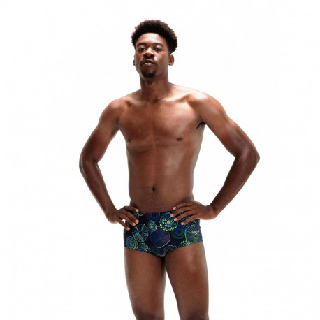 Ujumispüksid Speedo 17cm Club Training Allover Brief M tumesinine