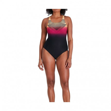 Ujumistrikoo Speedo Digital Placement Medalist W must/lilla