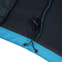 Softshell Icepeak Biggs helesinine/must