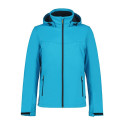 Softshell Icepeak Biggs helesinine/must