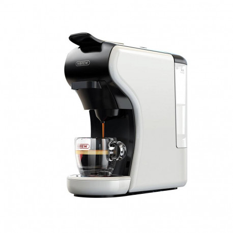 Coffee Maker - HiBREW H1A, 19-Bar Pressure, Brews Nespresso/Dolce Gusto, White