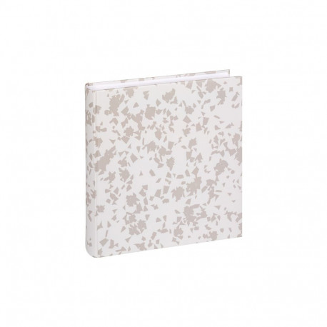 Photo Album - Walther FA-298-1 30x30 cm, 60 Pages, White Pages, Terazzo Stone White