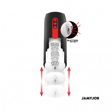 JAMYJOB - PHANTOM AUTOMATIC VAGINA MASTURBATOR 5 SUCTION AND THRUST MODES