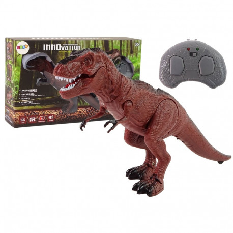 Dinosaurus Tyranozaur Rex patareitoitega kaugjuhtimispuldiga heliga