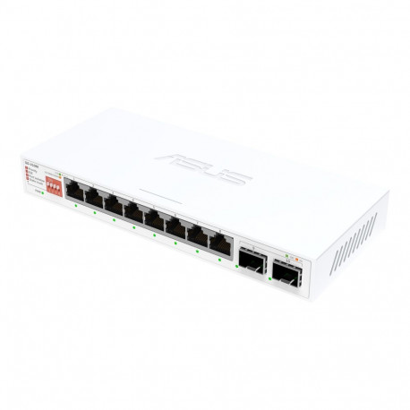 Asus | QG-U1080 | 8-Port 2.5G and 2-Port 10G SFP+ Switch | Unmanaged | Desktop | SFP+ ports quantity