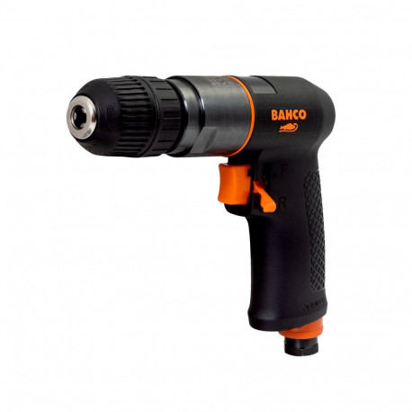 Pneumatic reversible drill with 10mm quick change chuck, max 2000rpm