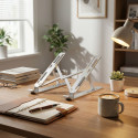 Wozinsky WDCX-X8S Foldable Adjustable Laptop Stand - Silver