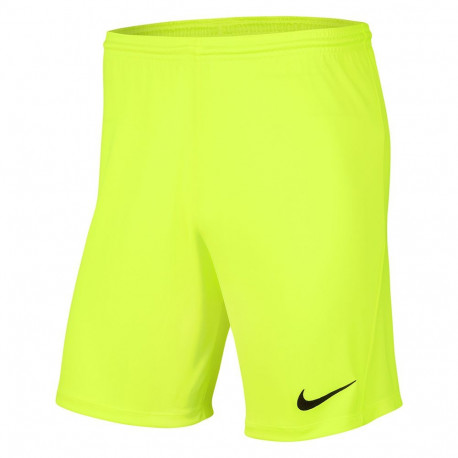 Nike laste lühikesed püksid Dry Park III NB K BV6865 702, laimiroheline