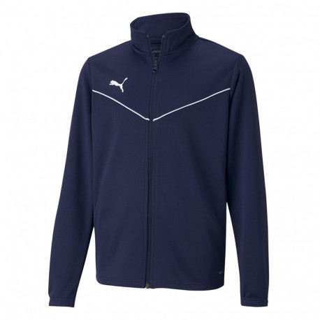Puma laste treeningjakk teamRISE Training Poly Jacket Jr 657393 06, tumesinine