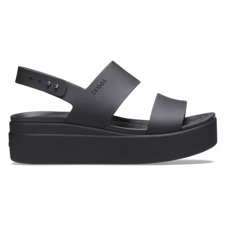 Crocs naiste sandaalid Brooklyn Low Wedge 206453 060, must