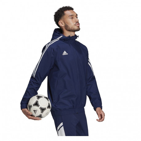 Kurtka męska adidas Condivo 22 All-Weather Jacket granatowa HA6266