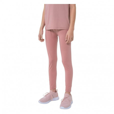 Legginsy dla dziewczynki 4F ciemny róż HJZ22 JSPDF002 53S