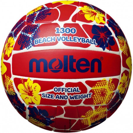Molten rannavõrkpalli pall V5B1300-FR, punane-kollane