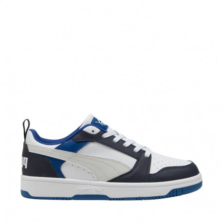 Puma laste jalanõud Rebound V6 Lo Mid 393833 28, valge-sinine