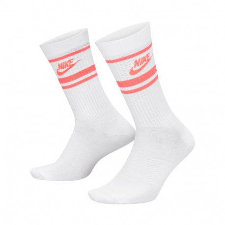 Nike sokid NK Nsw Everyday Essential CR 3 paari DX5089 100, valged