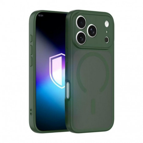 3mk kaitseümbris Misty MagCase Apple iPhone 17 Pro, roheline