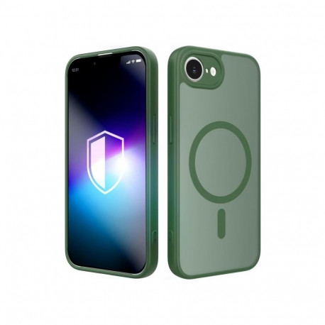 3mk Misty MagCase Green - Apple iPhone 16E/ iPhone 17E (5903108759977)