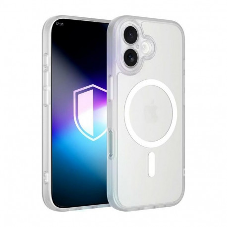 3mk kaitseümbris Misty MagCase Apple iPhone 17, valge